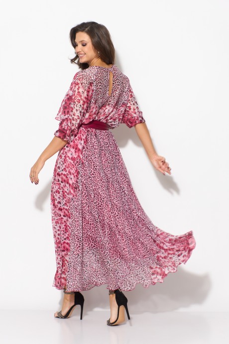 Вечернее платье Anastasia 1065 розовый размер 48-56 #7