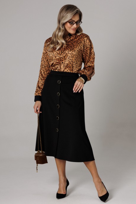 Костюм/комплект Anastasia м-1306 золото, черный размер 48-58 #3