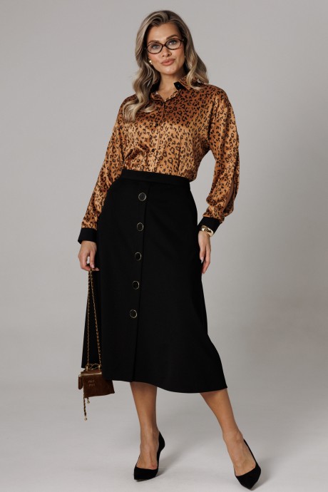 Костюм/комплект Anastasia м-1306 золото, черный размер 48-58 #4