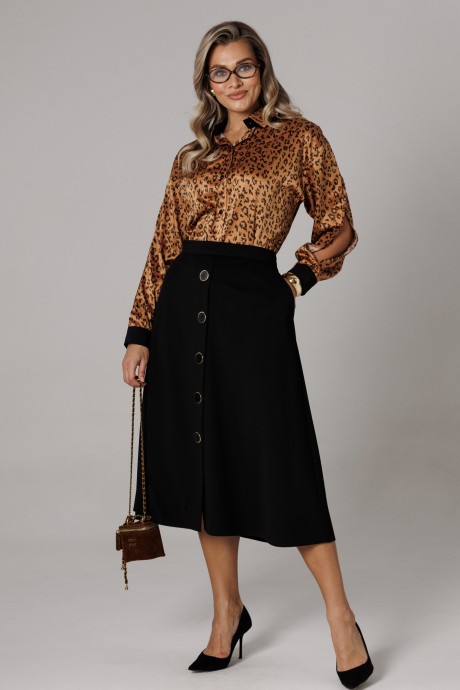 Костюм/комплект Anastasia м-1306 золото, черный размер 48-58 #5