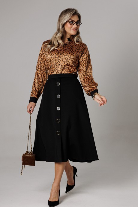 Костюм/комплект Anastasia м-1306 золото, черный размер 48-58 #6