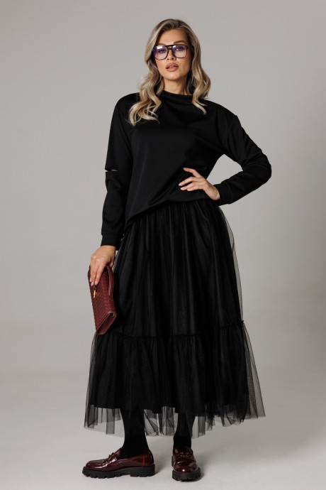 Костюм/комплект Anastasia м-1294 черный размер 48-52 #2