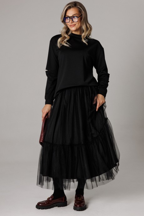 Костюм/комплект Anastasia м-1294 черный размер 48-52 #3