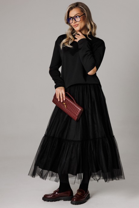 Костюм/комплект Anastasia м-1294 черный размер 48-52 #4