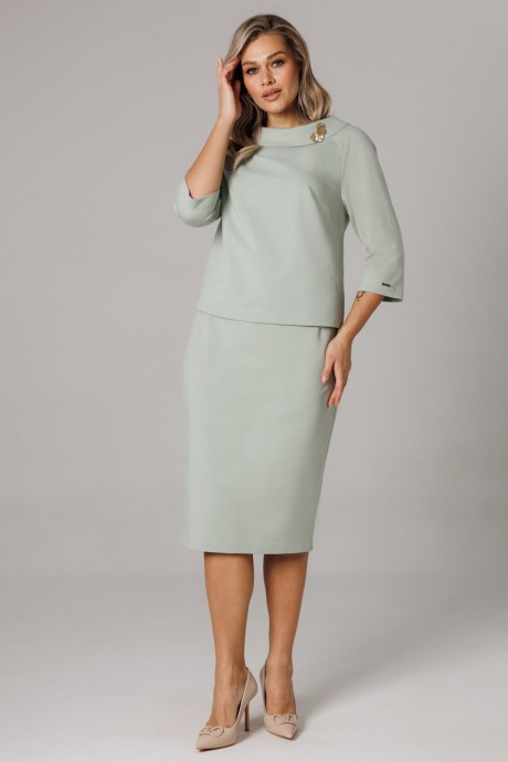 Костюм/комплект Anastasia м-1303 .1 мята размер 50-58 #2