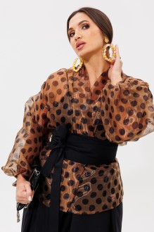 Туника Anastasia м-1061 .1 кофе #1