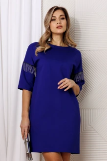 Вечернее платье Anastasia м-1310 .2 васильковый