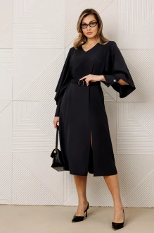 Платье Anastasia м-1326 темно-серый