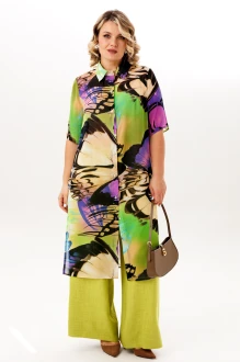 Брючный костюм Anastasia м-1334 лайм