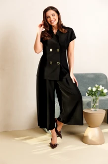 Брючный костюм Anastasia м-1340 черный