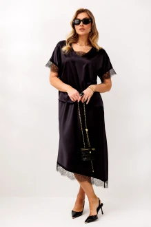 Юбочный костюм Anastasia м-1352 черничный