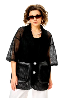 Жакет (пиджак) Anastasia м-1349 черный