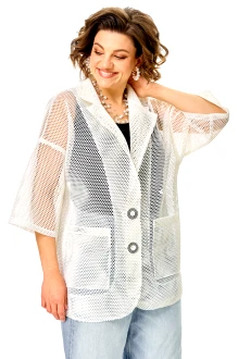 Жакет (пиджак) Anastasia м-1349 молочный