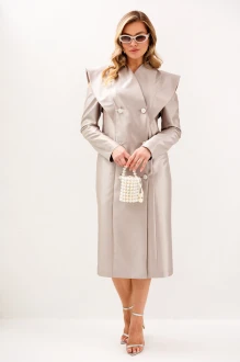 Вечернее платье Anastasia м-1348 .1 жемчужный бежевый