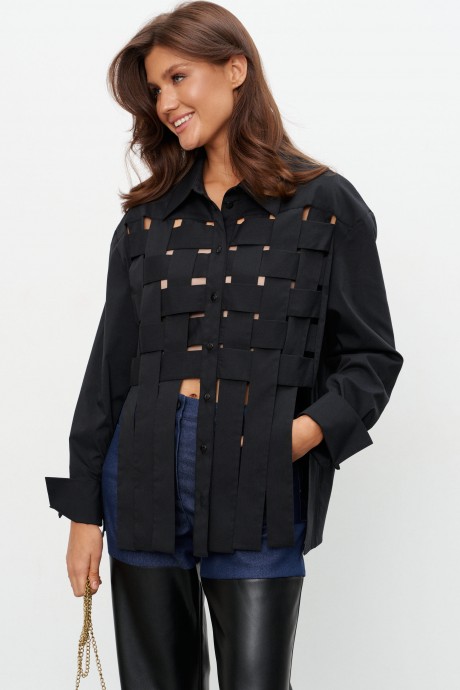 Рубашка Kavari 4020 .1 черный размер 42-48 #1