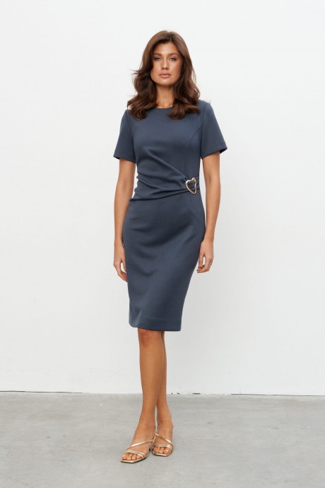 Платье Kavari 1133 графит размер 44-54 #1