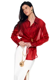 Рубашка Kavari 4028 1. красный