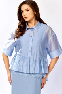 Блузка Kavari 4029 .1 голубой