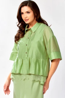Блузка Kavari 4029 .2 олива