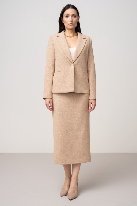 Жакет (пиджак) Центр Моды Шр-4103 карамельный размер 44-56 #1