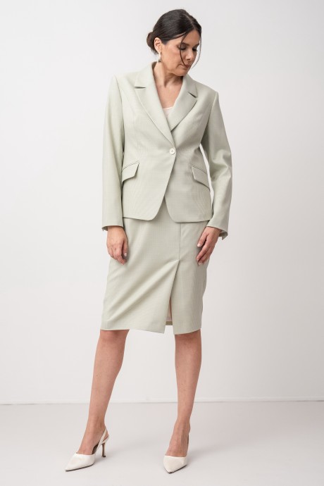 Жакет (пиджак) Центр Моды Пш-4137 эвкалипт размер 44-56 #1