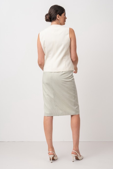 Юбка Центр Моды Пш-4136 эвкалипт размер 44-56 #5