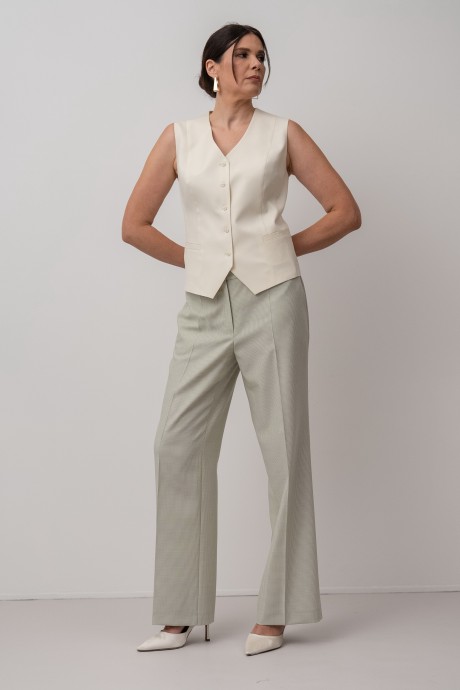 Жилетка Центр Моды Шр-4156 молочный размер 46-54 #4