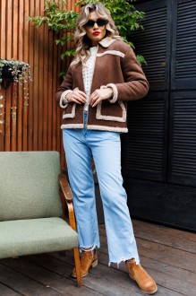 Куртка Мода Юрс 2506 коричневый #1