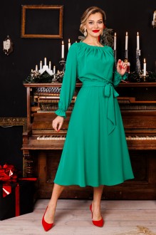 Платье Мода Юрс 2835 зеленый #1