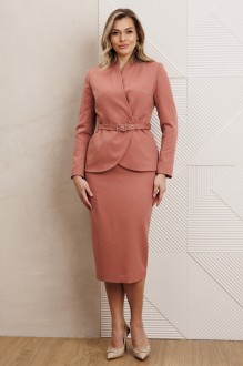 Юбочный костюм Мода Юрс 2940 пудра