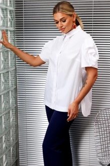 Блузка Мода Юрс 2916 bl белый