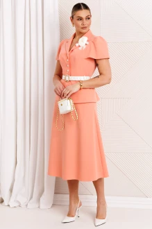 Юбочный костюм Мода Юрс 2892 персик