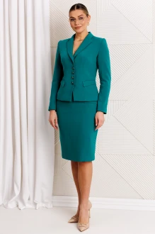 Юбочный костюм Мода Юрс 2224 морская волна