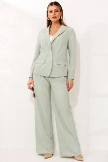 Брючный костюм Мода Юрс 2924 ментоловый