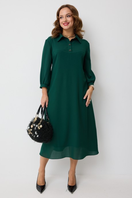Платье Твой Имидж 2282 зеленый размер 52-60 #1