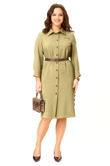 Платье Твой Имидж 2337 олива