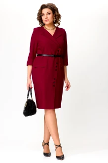 Платье Твой Имидж 2313 винный