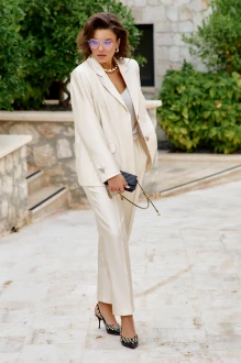 Брючный костюм Vittoria Queen 27553 /1 двойка сливочный
