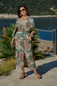 Платье Vittoria Queen 27813 зеленый