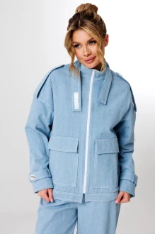 Жакет (пиджак) FauFilure С583 голубой