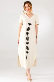 Платье FauFilure С1751 бежевое