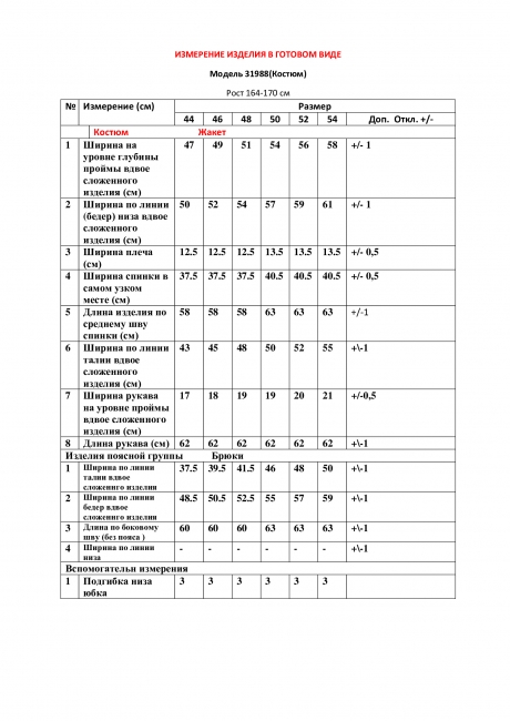 Костюм/комплект LeNata 31988 темно-синий размер 44-60 #7