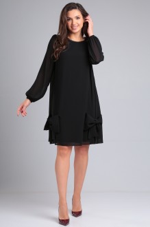Платье LeNata 16364 черный #1