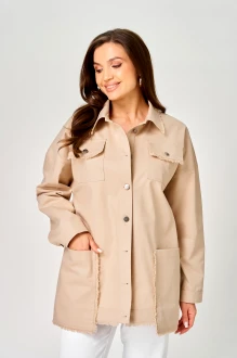 Куртка LeNata 13560 бежевая
