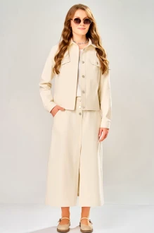 Юбочный костюм FITA 4202 тройка желтый