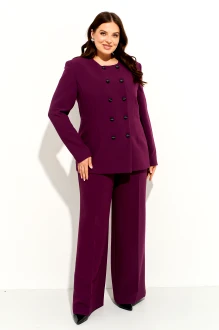 Брючный костюм IVA 1850 винный