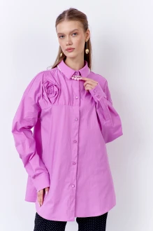 Рубашка FLAIM 2071 сирень