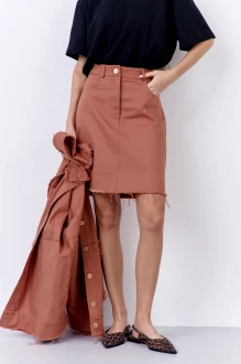 Юбка FLAIM 2079 .01 кирпичный