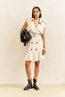 Платье FLAIM 2103 бежевое