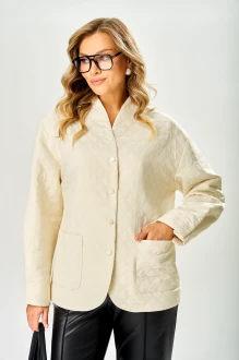 Куртка Ava Fashion М-227 молочная